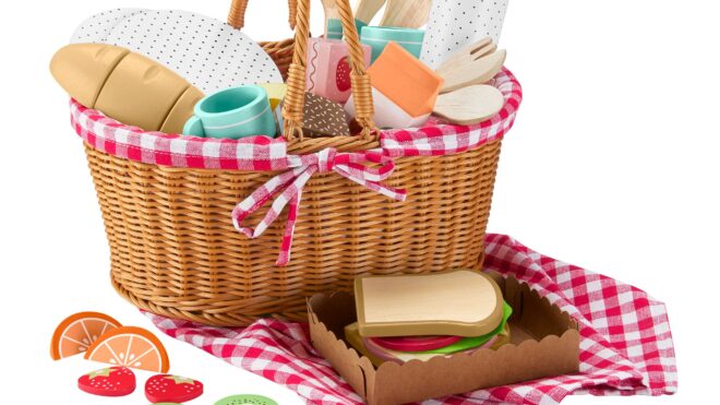 kid picnic basket