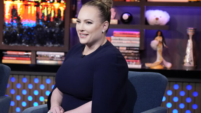 WATCH WHAT HAPPENS LIVE WITH ANDY COHEN -- Episode 21084 -- Pictured: Meghan McCain -- (Photo by: Charles Sykes/Bravo via Getty Images)