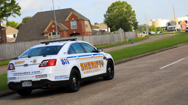Harris County Police Department car