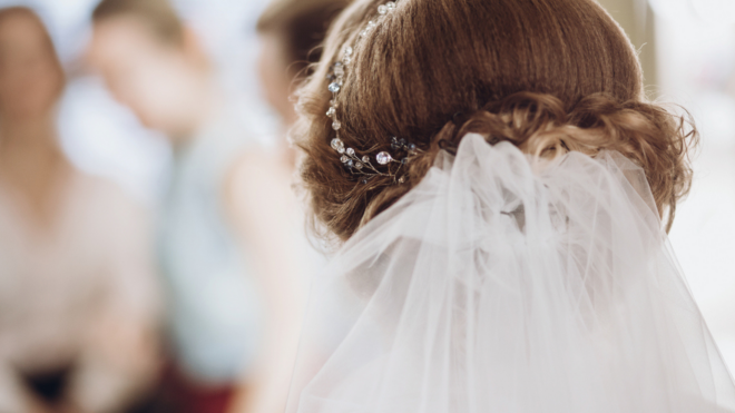 bride from behind