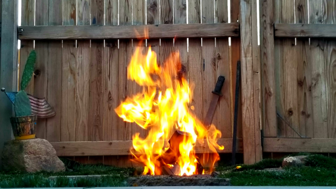 fire yard