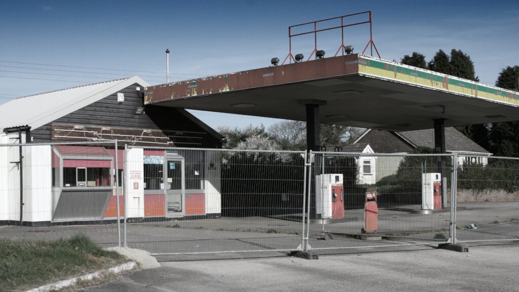rural gas station