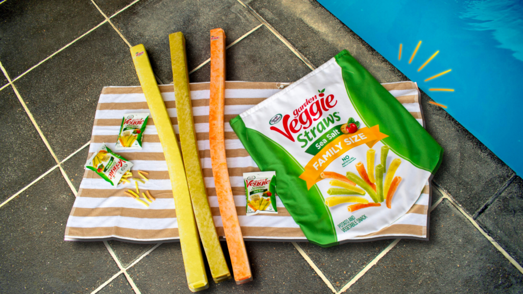Make a Splash Veggie Straw Pool Noodles This Summer