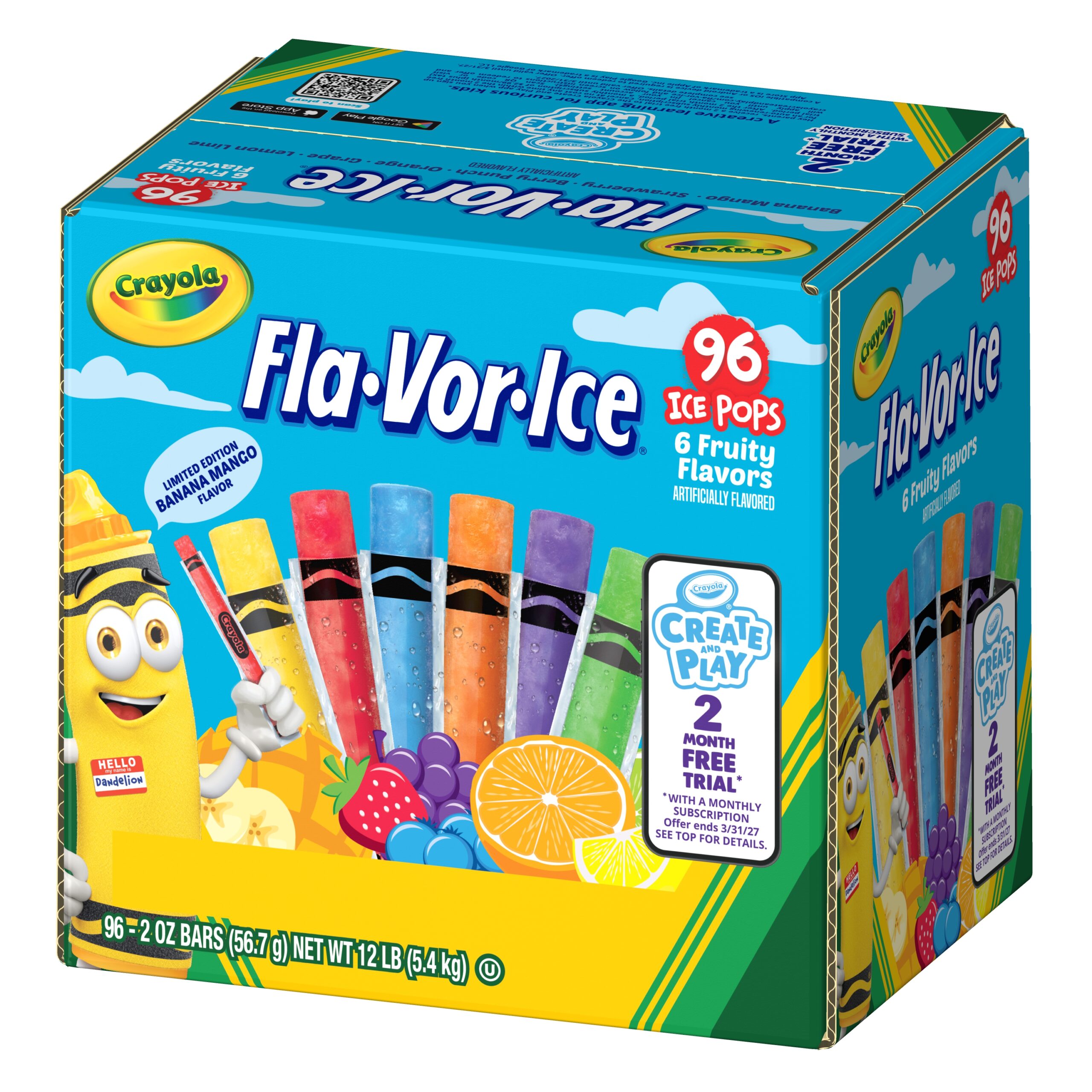 crayola popsicles