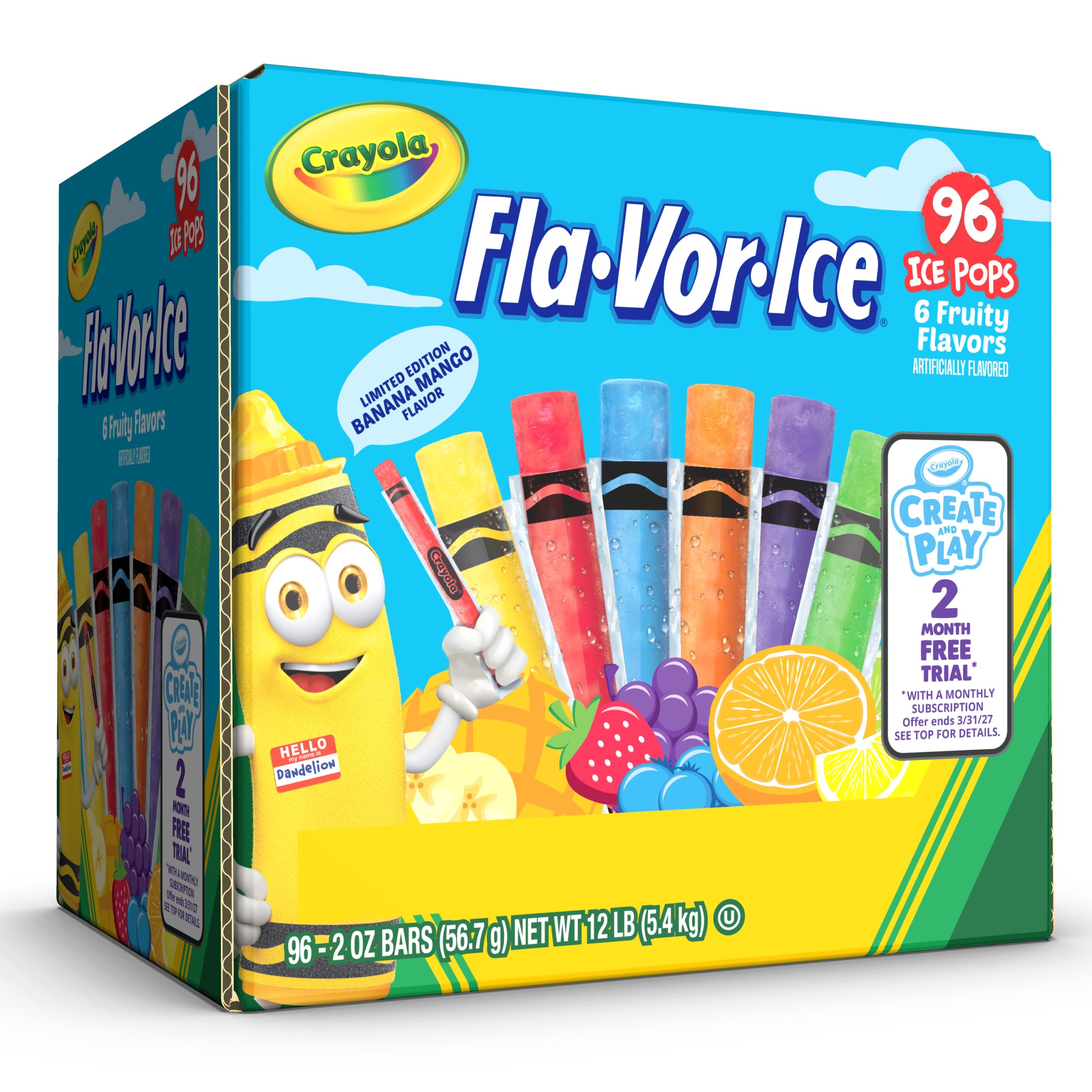 crayola popsicles