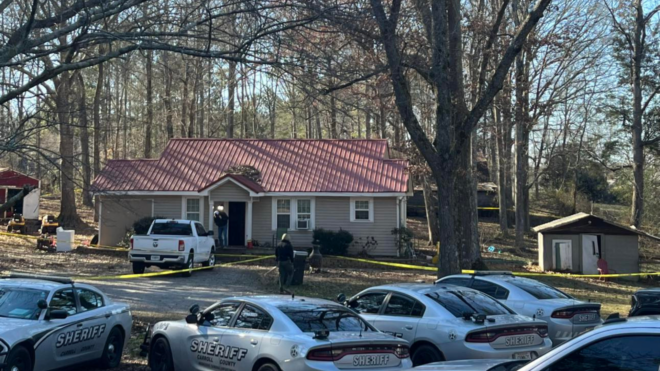 police outside home of Kristin and James Brock