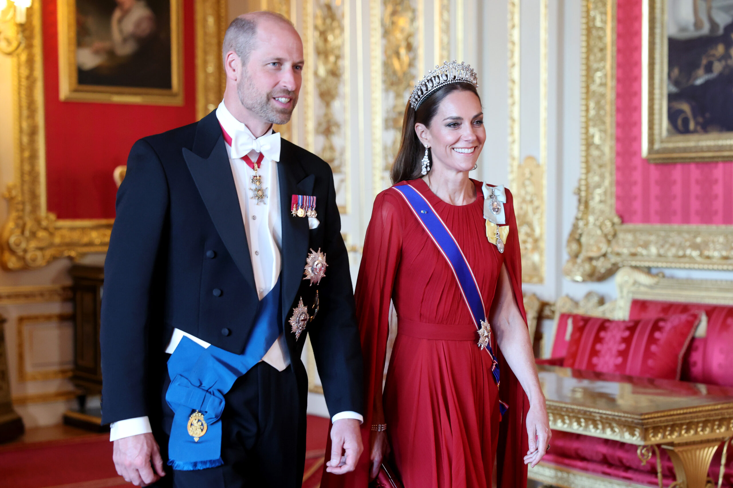 Kate Middleton Debuts New Royal Order at France State Dinner