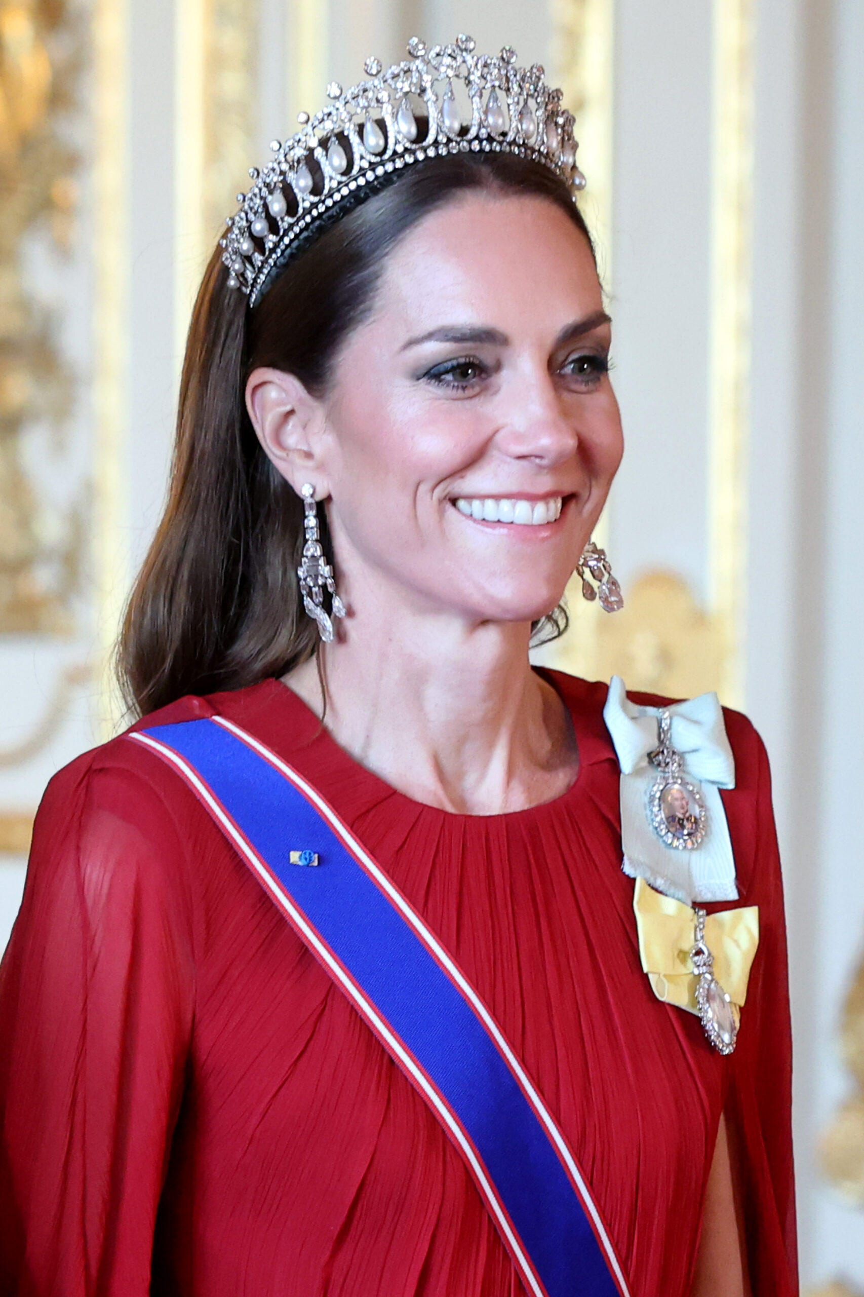 Kate Middleton Debuts New Royal Order at France State Dinner