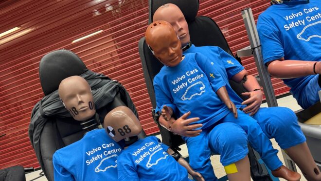 crash test dummies volvo