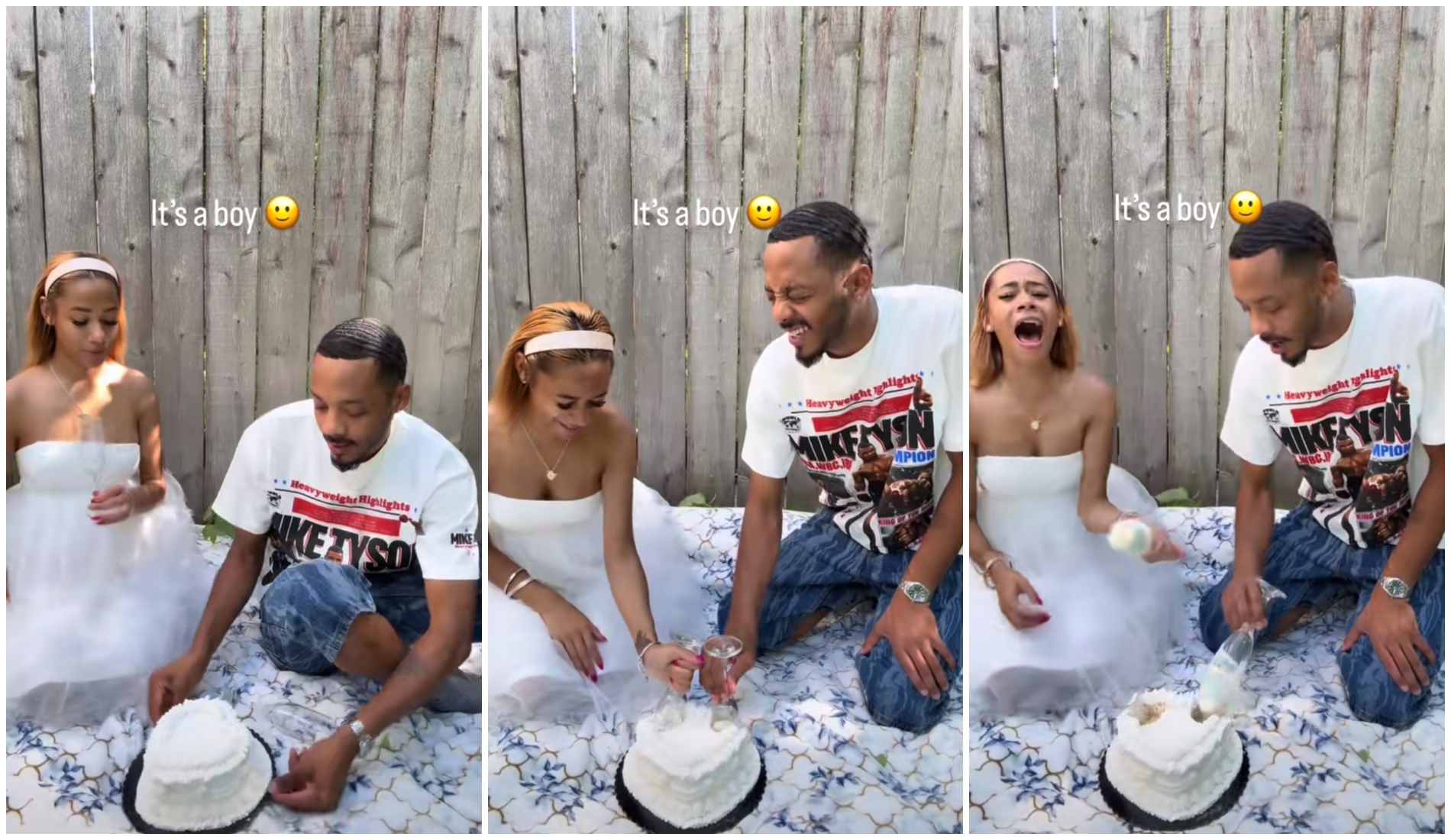 gender reveal gone wrong