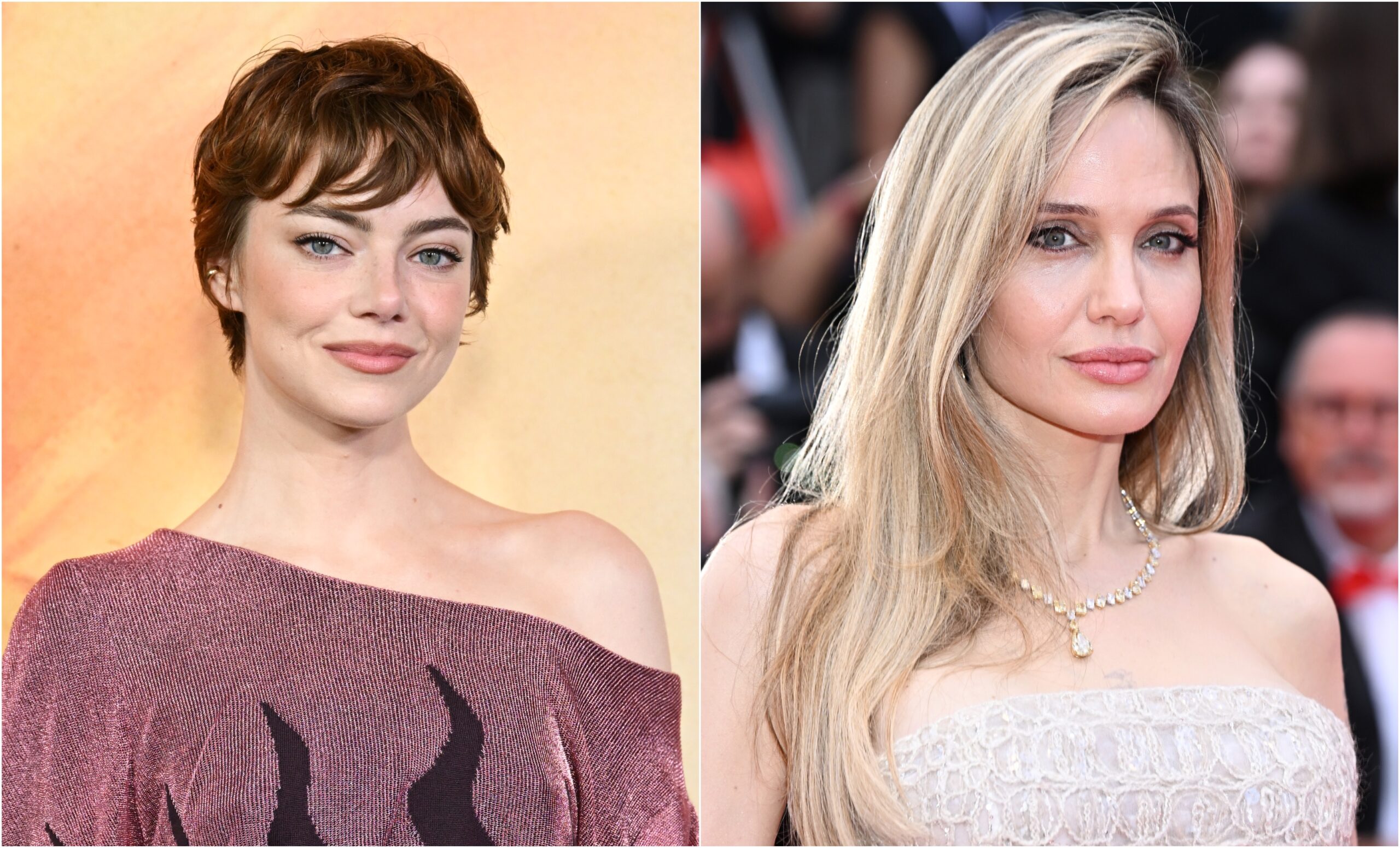 Emma Stone, Angelina Jolie