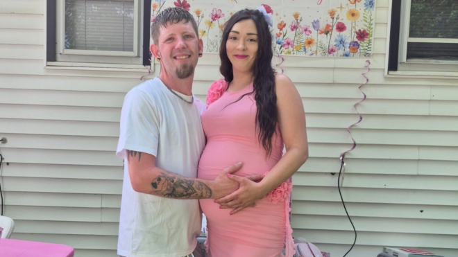 Dennis Lewis and Amberly Trocke