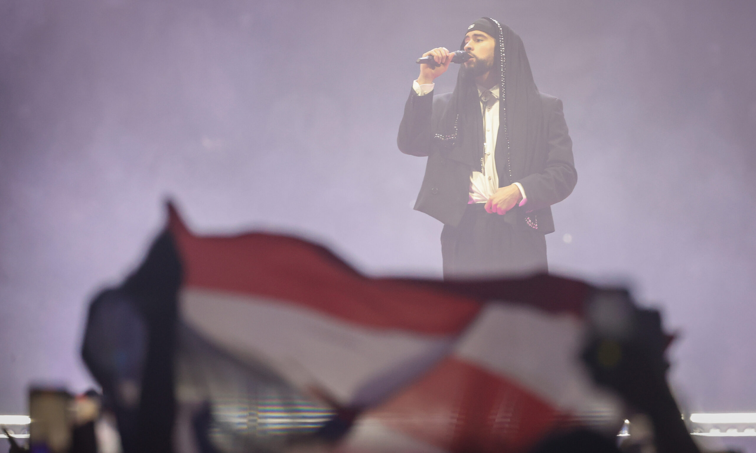 Bad Bunny on stage