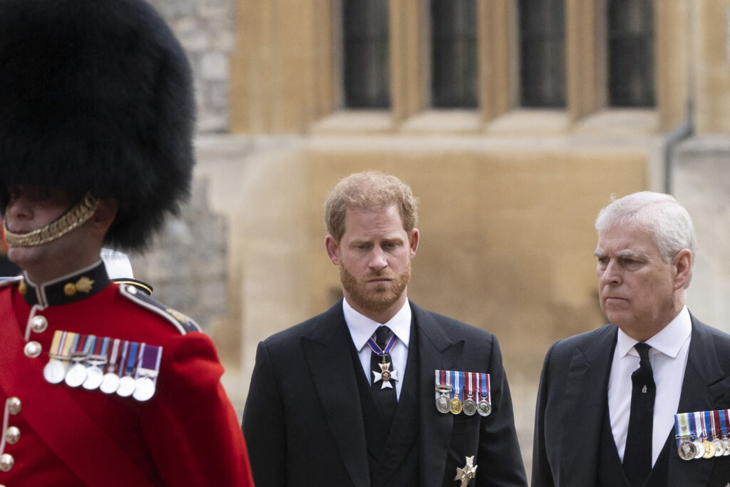 Prince Harry, Prince Andrew