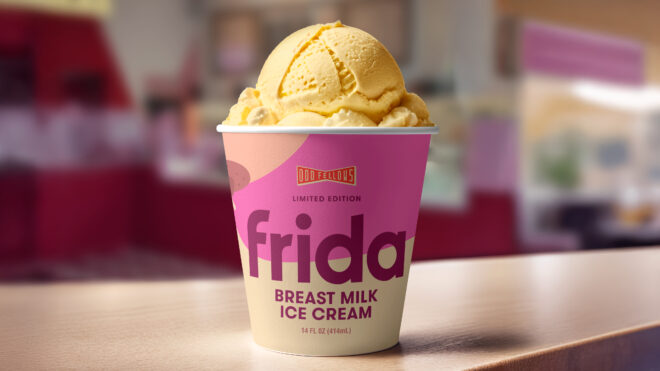 breast milk ice cream