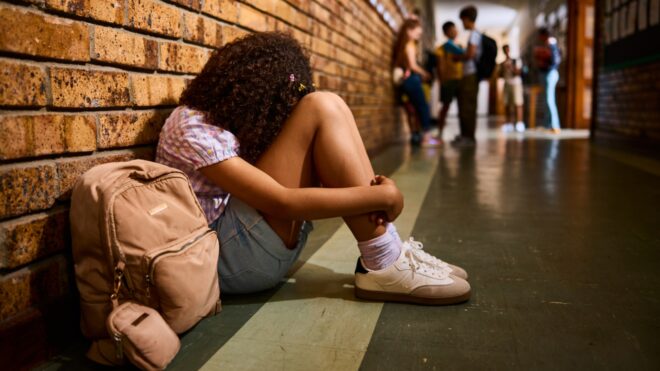 bullied girl