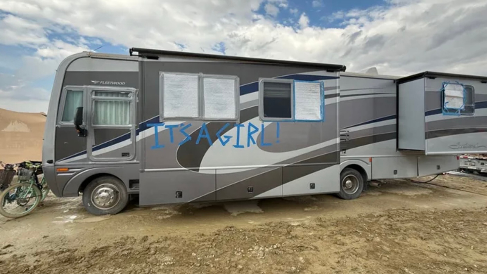 burning man baby