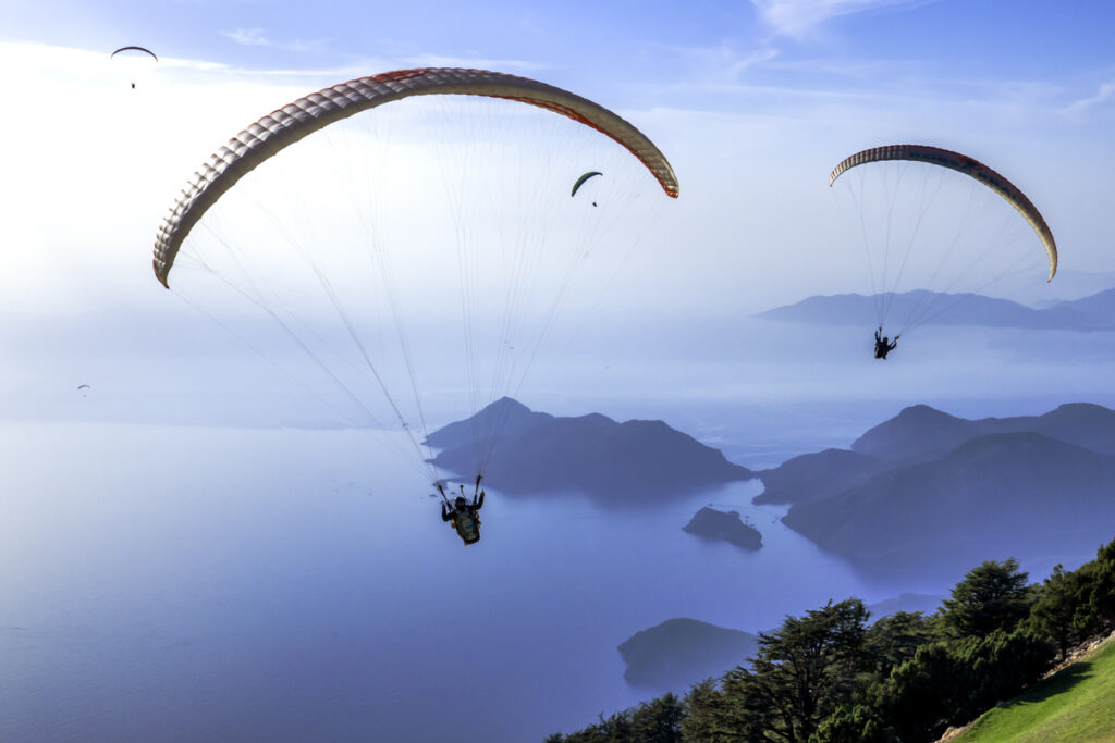 Tandem Paragliding at famous destinations at oludeniz/Fethiye/Turkey