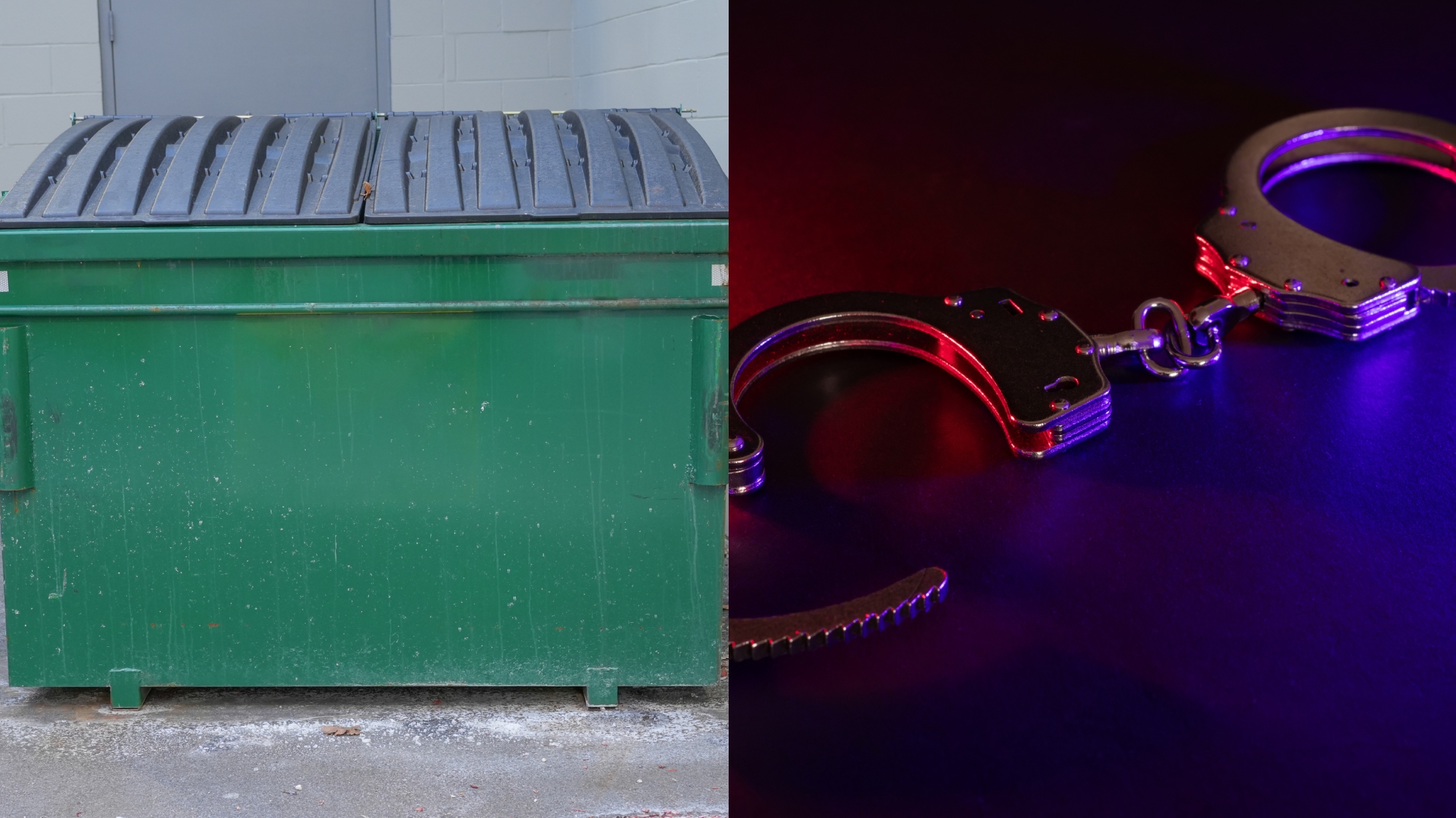 mother arrested baby dumpster