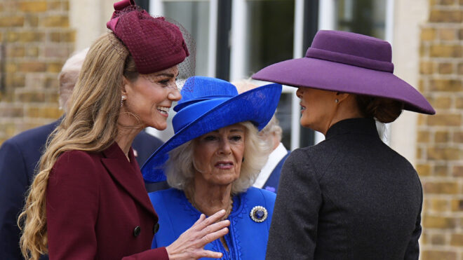 Kate Middleton, Queen Camilla, Melania Trump