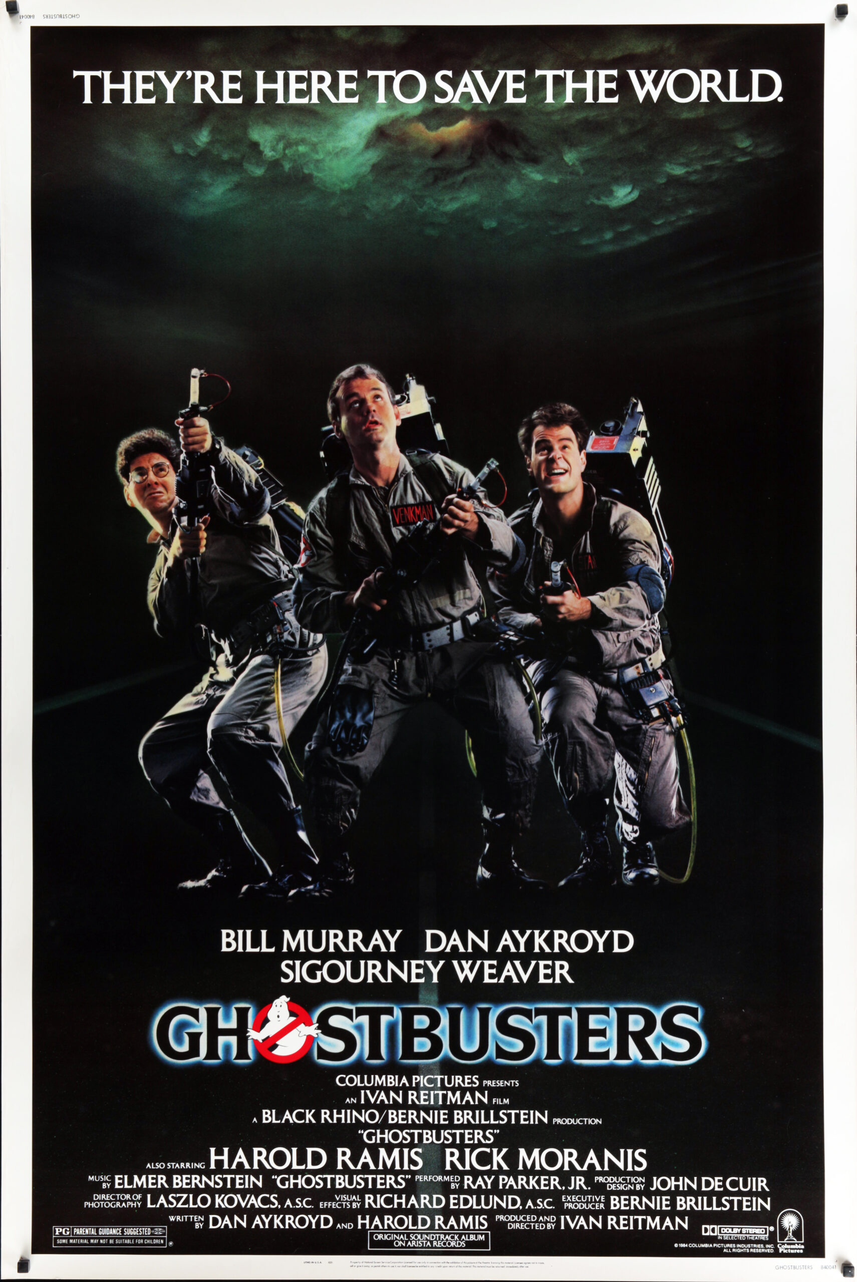 Ghostbusters Ghostbusters movie poster