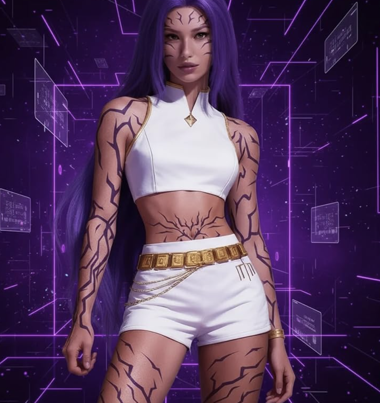 kpop demon hunters costume