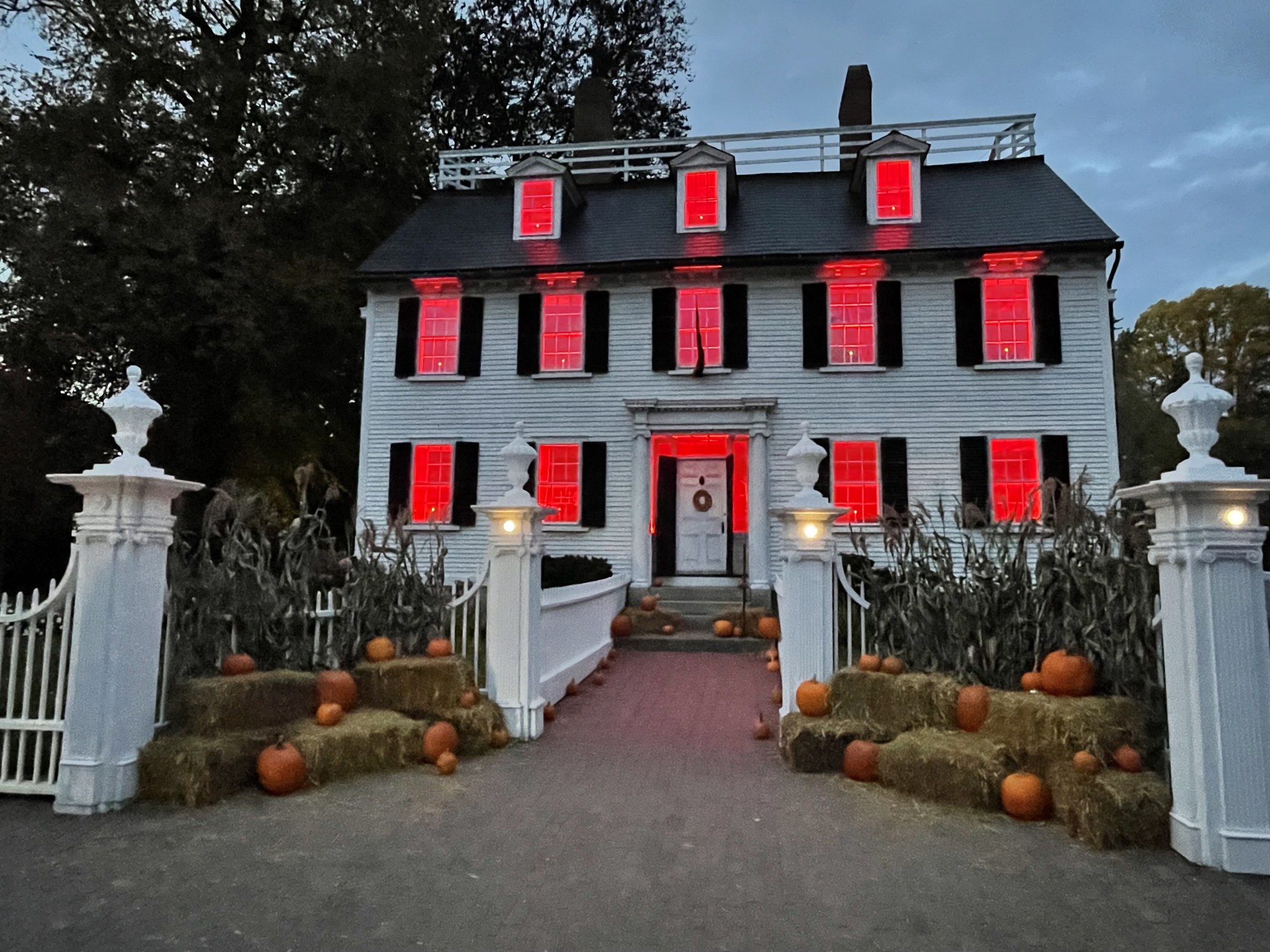 The Ropes Mansion in Salem, Massachusetts
