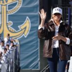 melania trump navy
