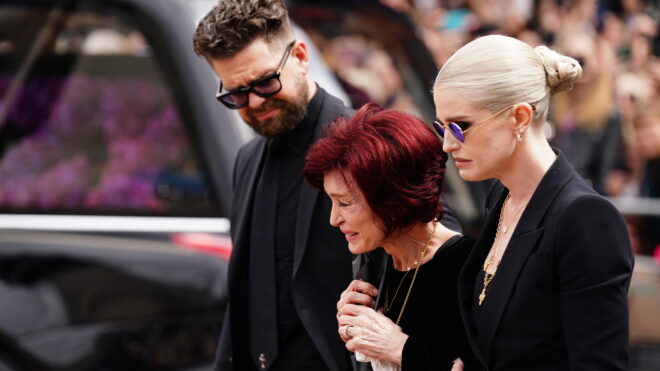 Jack Osbourne, Sharon Osbourne, and Kelly Osbourne