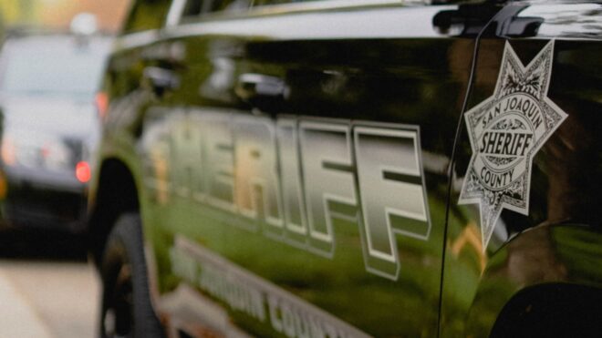 San Joaquin County Sheriff's Office vehicle