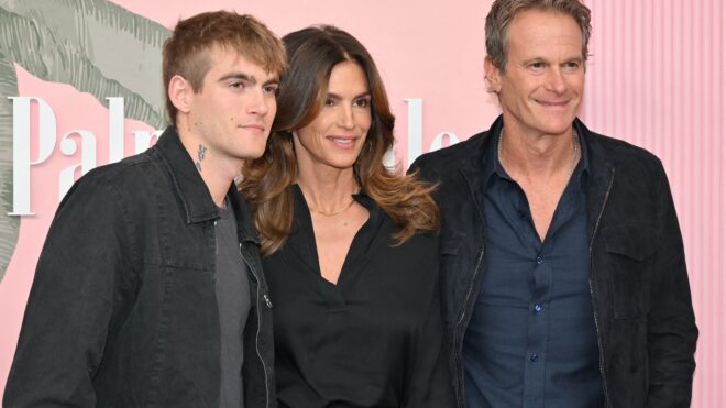 Rande Gerber, Cindy Crawford, Presley Gerber