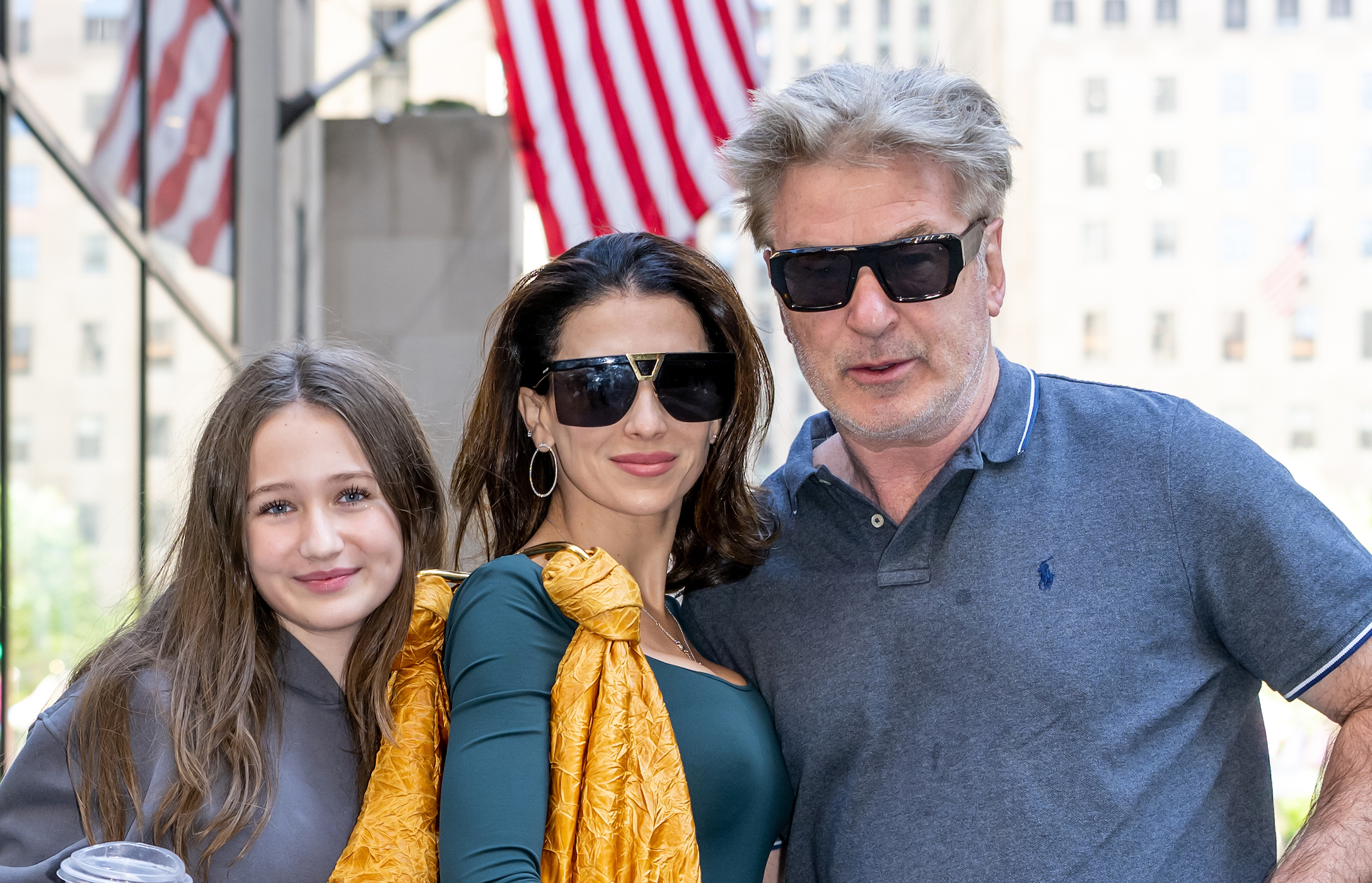 Carmen, Hilaria and Alec Baldwin