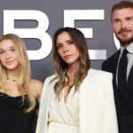 Harper, Victoria, and David Beckham