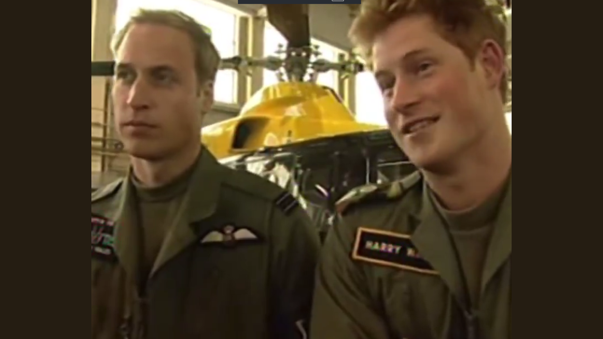 Resurfaced Clip Has Prince William Looking Uncomfortable While Prince Harry Shines