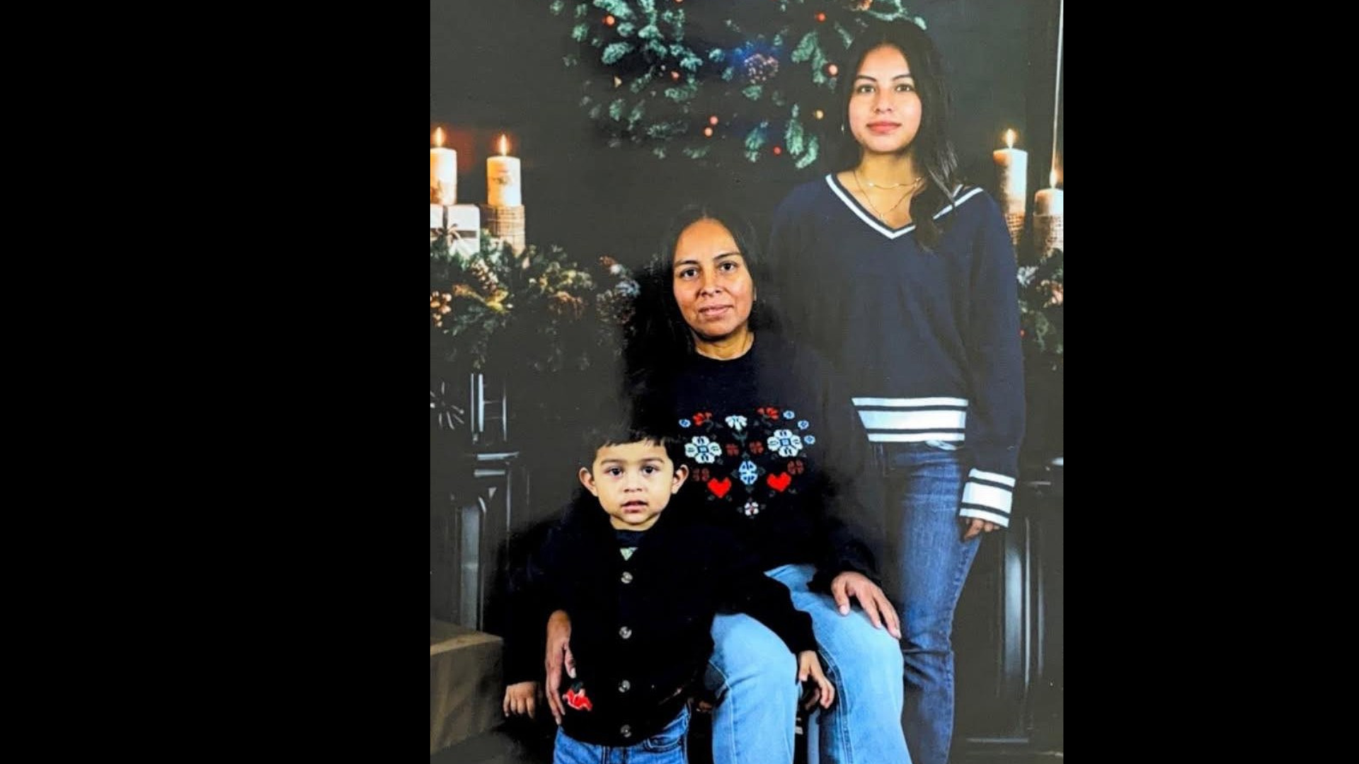 Aurelia Choc Cac with daughter Niurka Zuleta Choc, and her 2-year-old son Anthony Garcia Choc