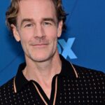James Van Der Beek posing at a FOX event