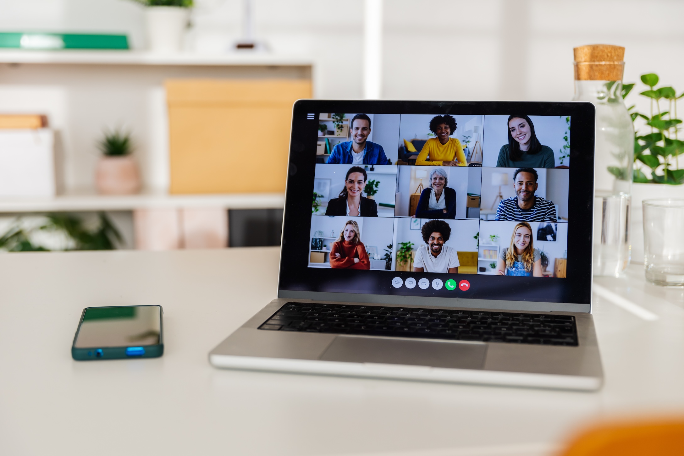 conference call screen