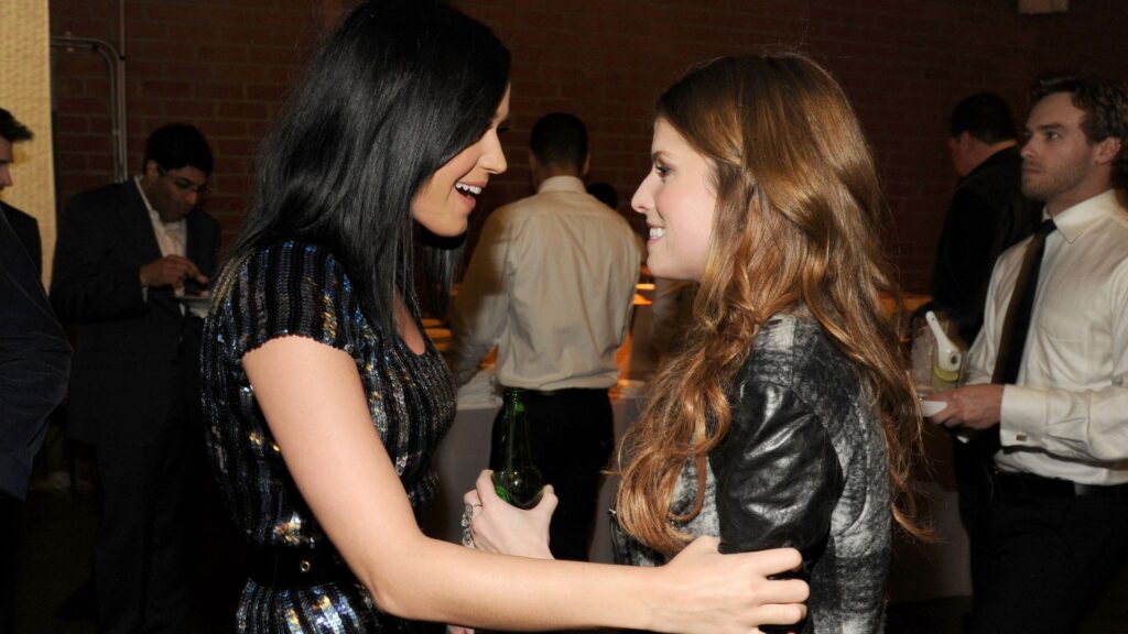 Anna Kendrick and Katy Perry attend Hollywood Stands Up To Cancer Event