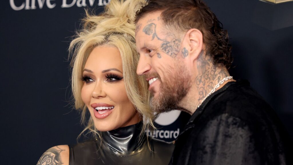 Bunnie Xo and Jelly Roll attend the 68th GRAMMY Awards