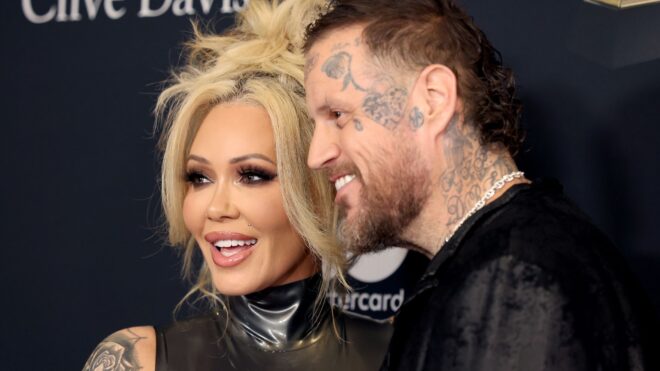 Bunnie Xo and Jelly Roll attend the 68th GRAMMY Awards