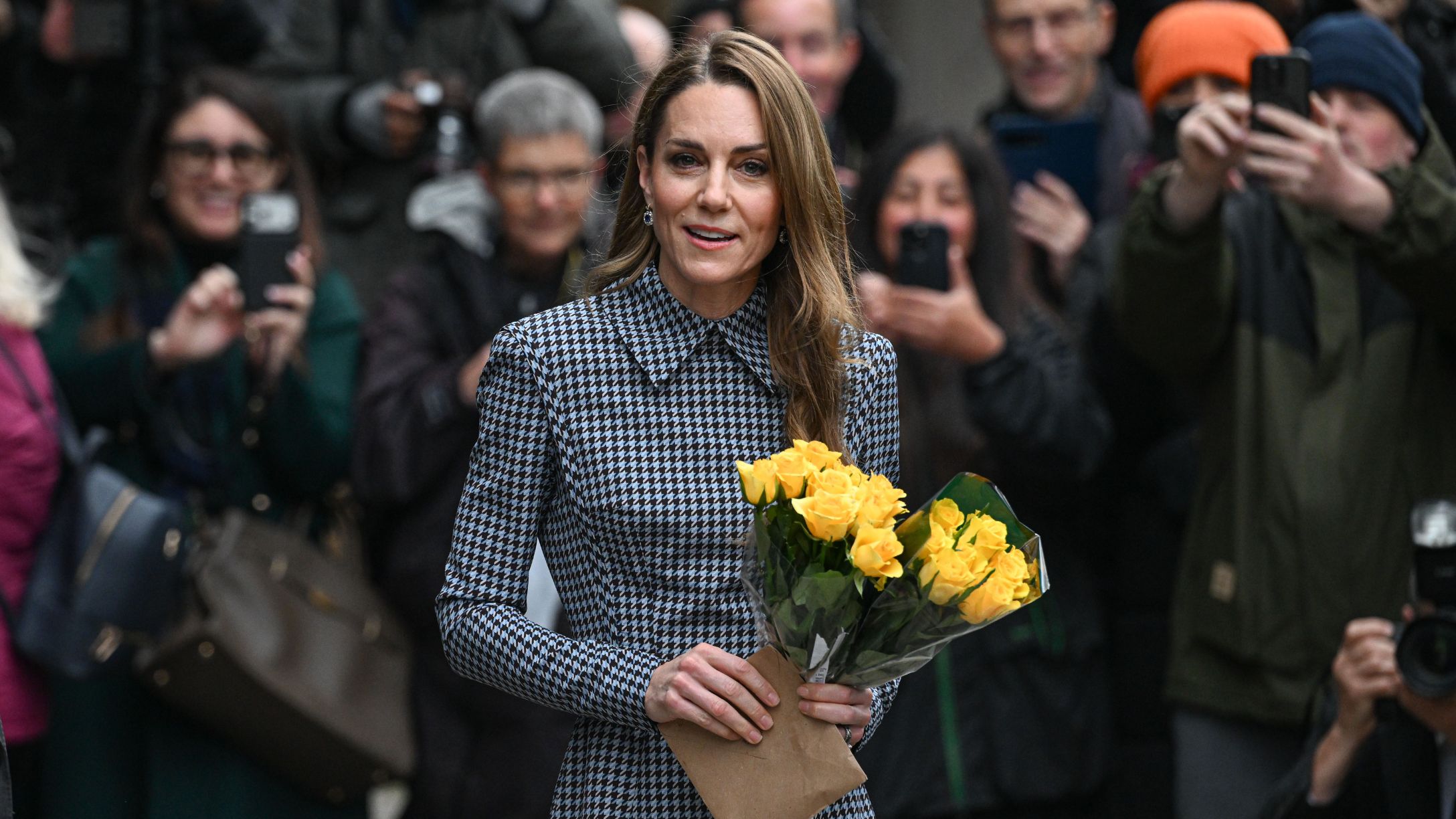 Catherine, Princess Of Wales visits the Anna Freud Centre, a children's mental health charity, during an engagement focused on child mental health in London, United Kingdom in November 2025