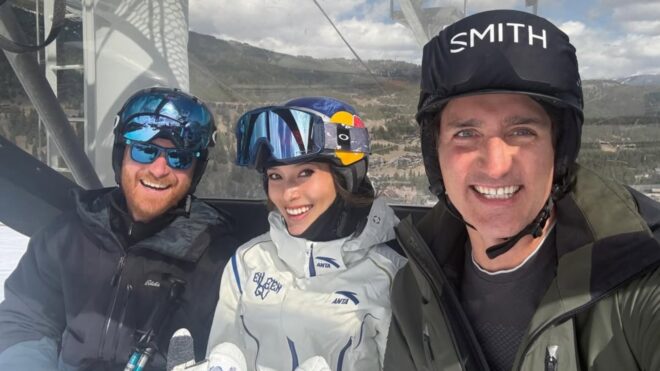 Eileen Gu, Prince Harry and Justin Trudeau