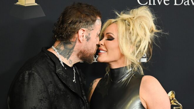 Jelly Roll and Bunnie Xo at the Pre-Grammy Gala on January 31, 2026