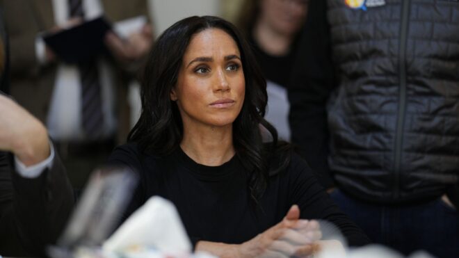 Meghan Markle visits the World Central Kitchen Food (WCK), at the Jordan Country Office, in Amman, Jordan.