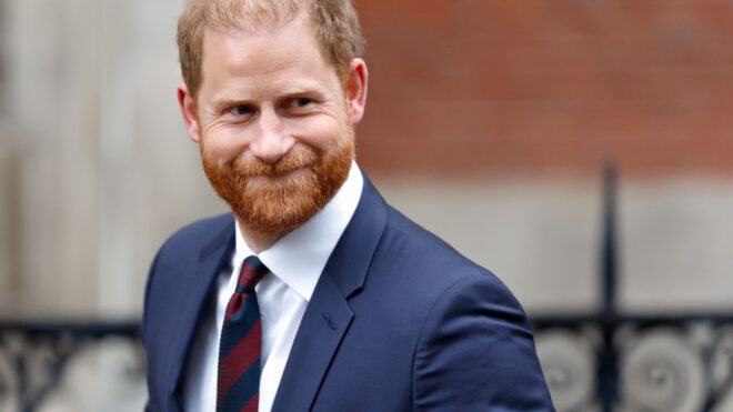 Prince Harry at the Royal Courts of Justice in January, 2026