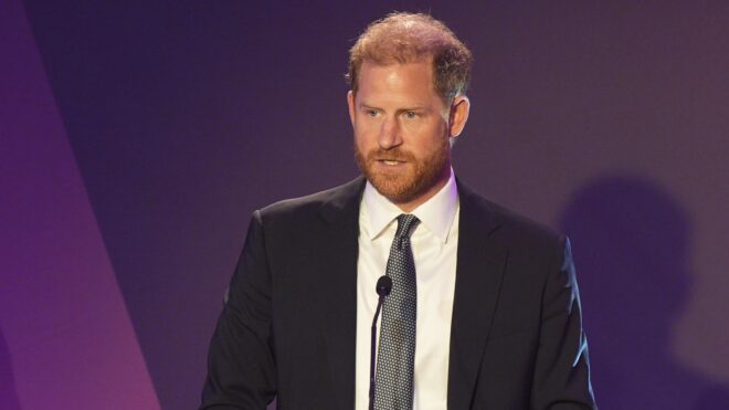 Prince Harry speaks at the annual WellChild Awards 2025