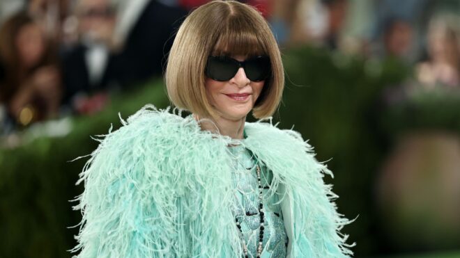 Anna Wintour attends the 2026 Met Gala celebrating Costume Art at the Metropolitan Museum of Art