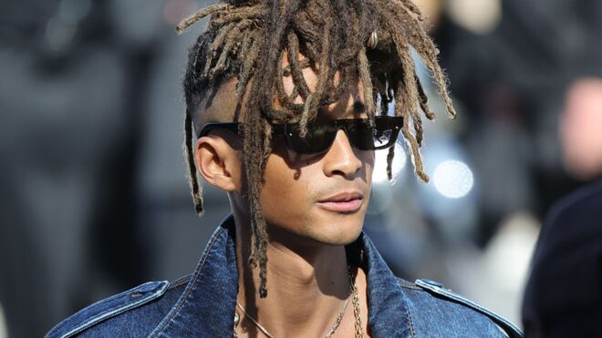 Jaden Smith attends the Louis Vuitton Womenswear SpringSummer 2026