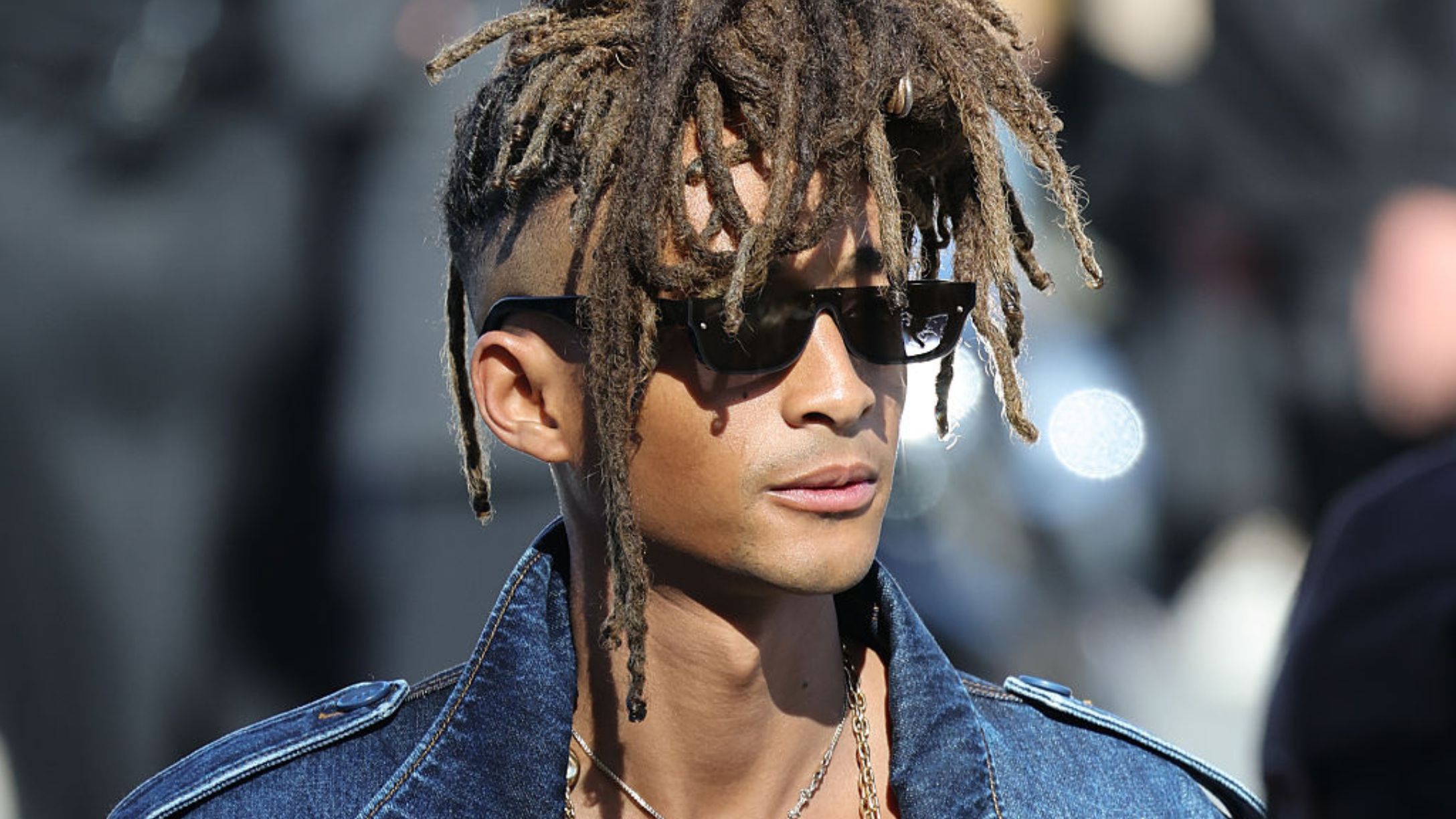Jaden Smith attends the Louis Vuitton Womenswear SpringSummer 2026