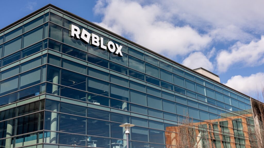 Outdoor photo of Roblox building